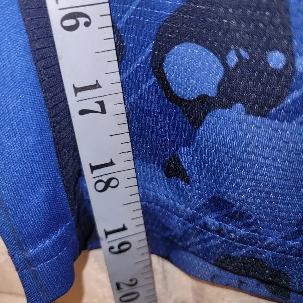 Boy's Russell Athletic Blue Camo Athletic Shorts Xxl 18